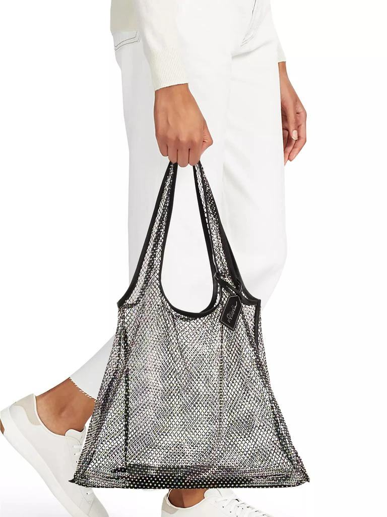 3.1 Phillip Lim Crystal-Embellished Mesh Market Tote 2