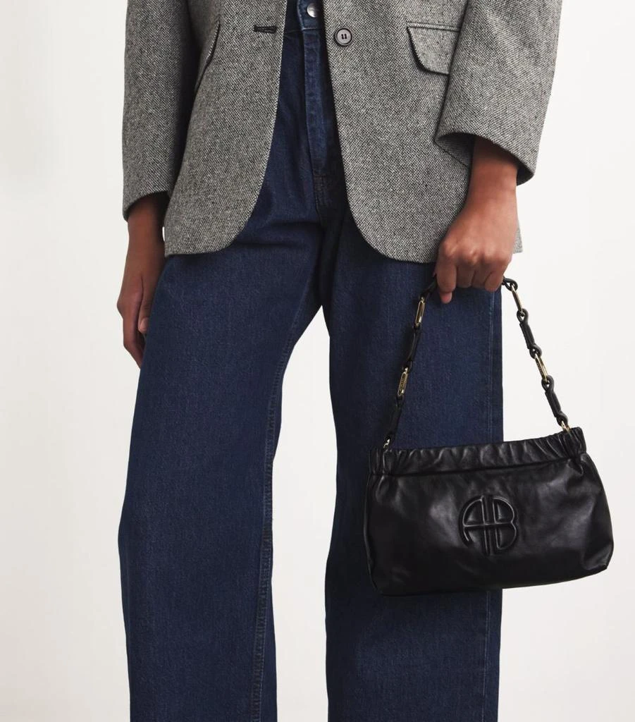 ANINE BING Small Lambskin Kate Shoulder Bag 5