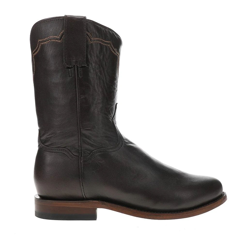 STETSON Puncher Round Toe Pull On Cowboy Boots 1