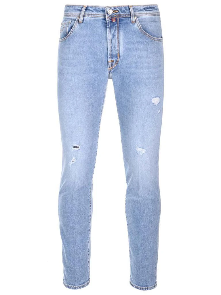 Jacob Cohen Jeans scott Clear Mustached With Tears 1