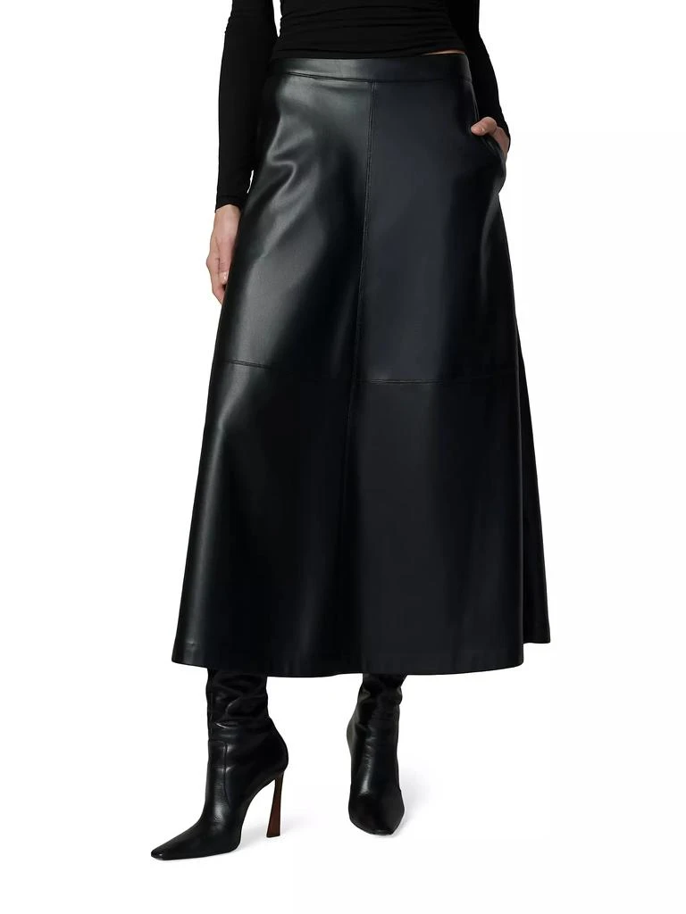 Joe's Jeans Joe’s Jeans by Dani Michelle  The Tavi Faux Leather Maxi Skirt 3