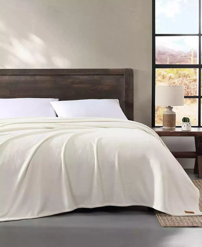 Wrangler Solid Ultra Soft Plush Fleece Blanket 4