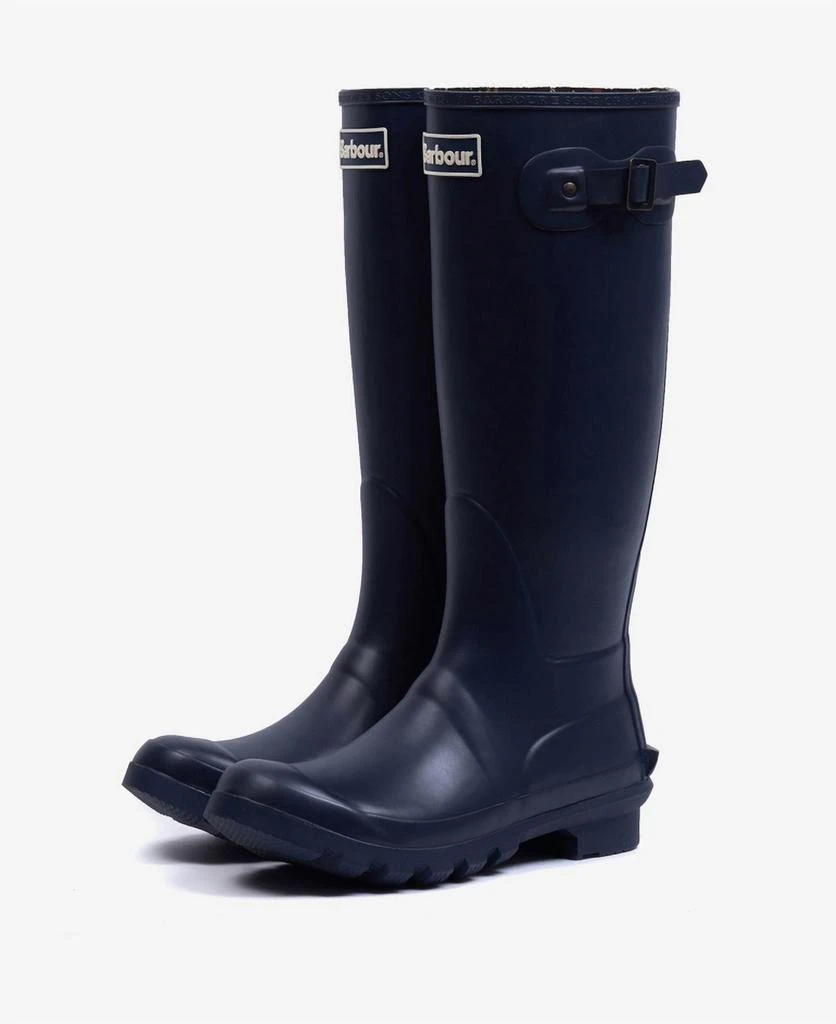 Barbour Bede Wellington Boots In Navy 2