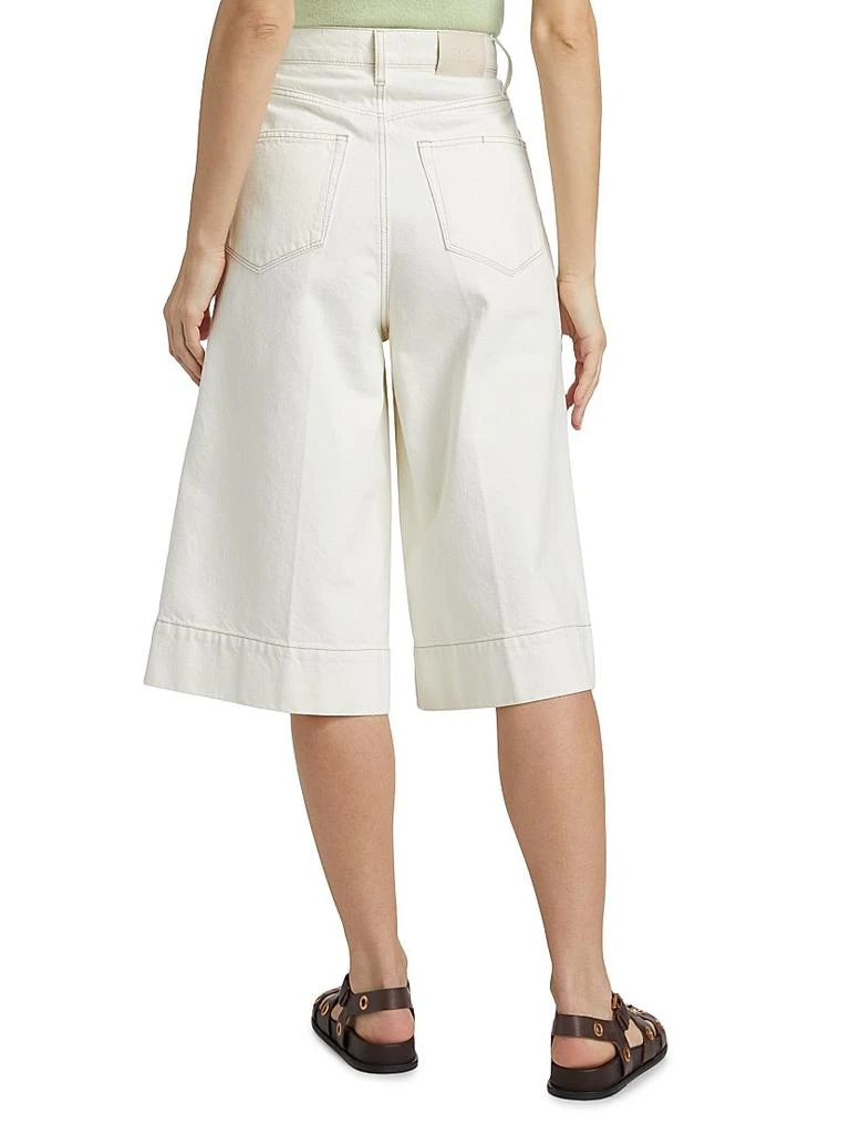 Paige Eva Denim Wide-Leg Shorts 5