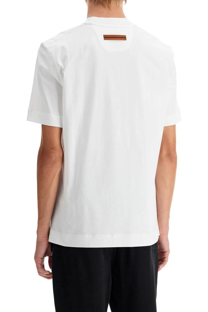 ZEGNA t-shirt with rubberized logo 3