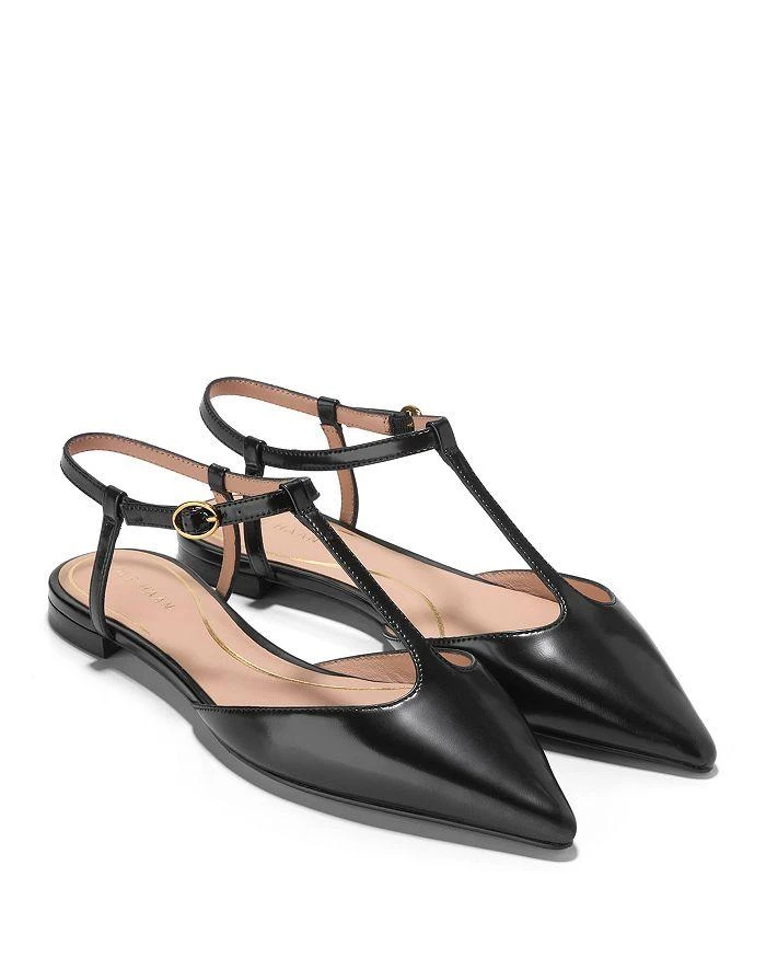 Cole Haan Women's Marlah T Strap Ballet Flats 8