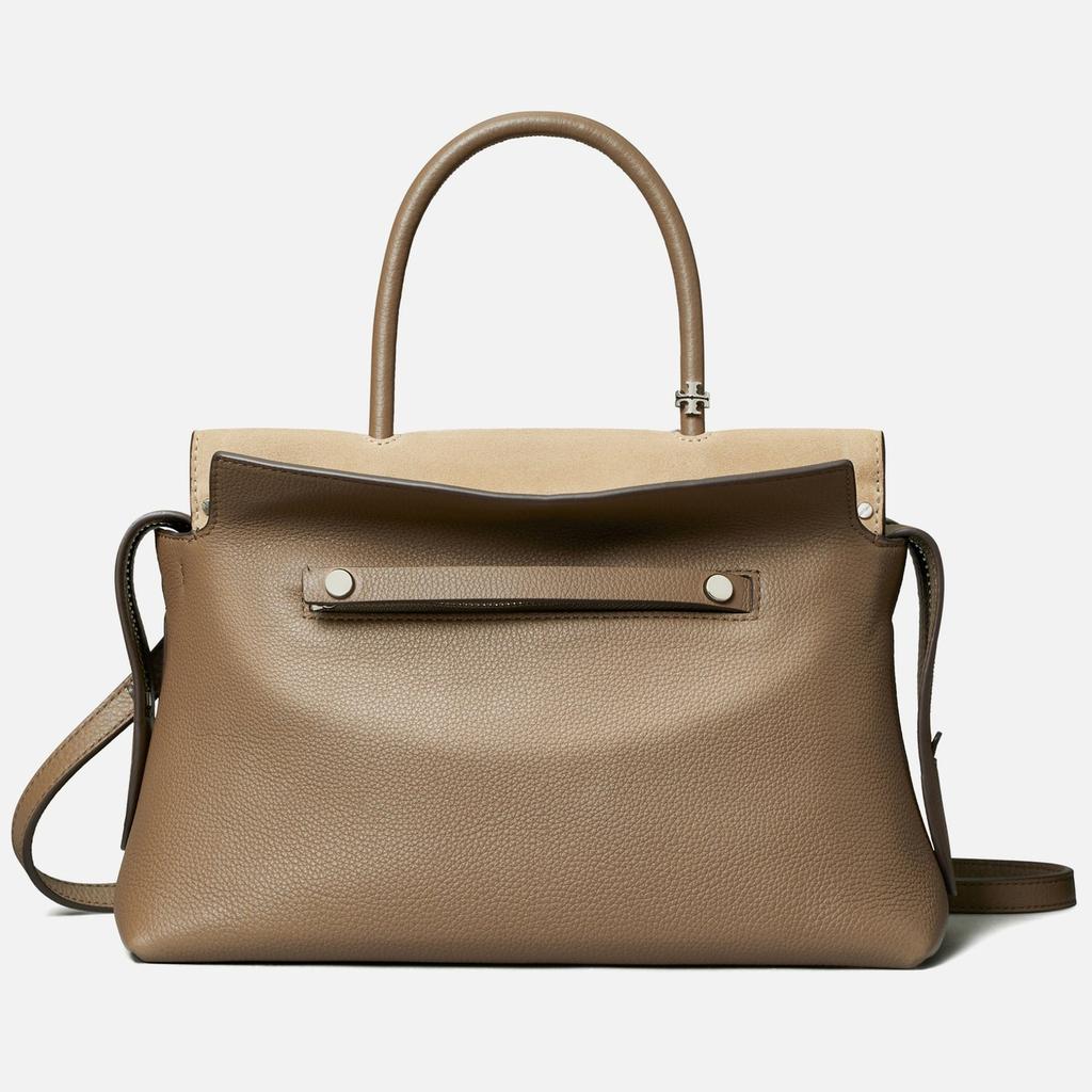 Tory Burch Tory Burch Mercer Pebbled Leather Satchel