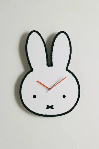 Urban Outfitters Miffy Figural Head Shape Wall Clock 1