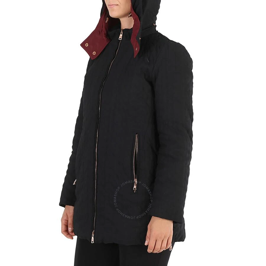 Roberto Cavalli Ladies Black Hooded Down Jacket 2