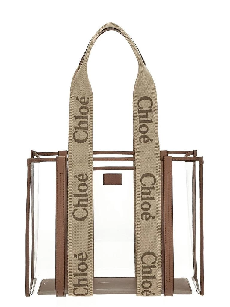 Chloé Woody Medium Canvas Tote 1