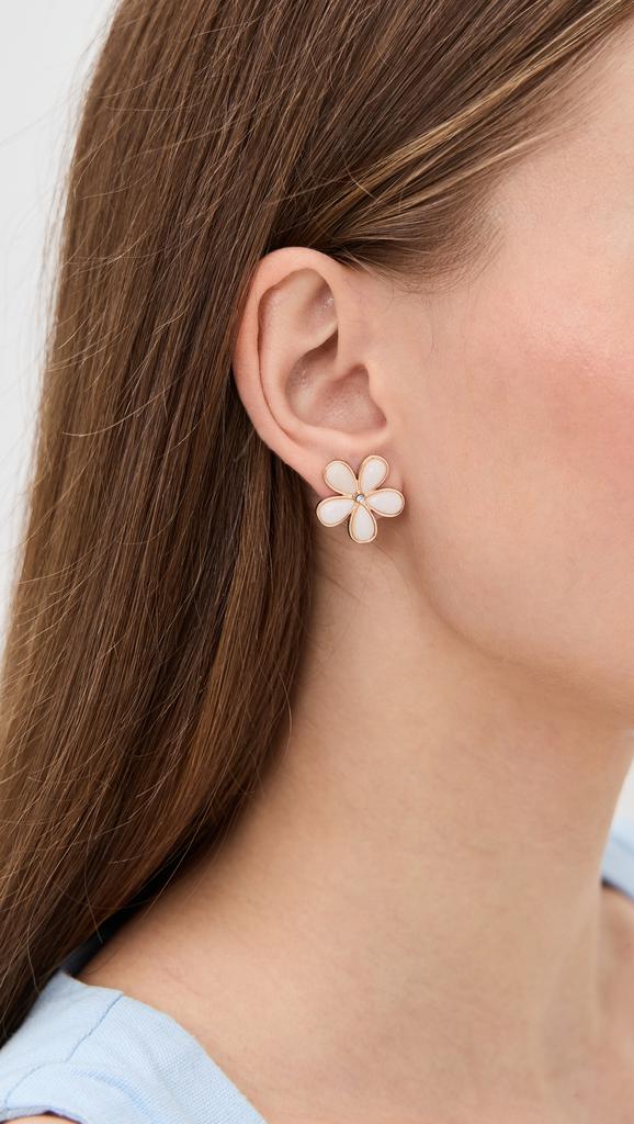 BAUBLEBAR Resin Flower Earrings