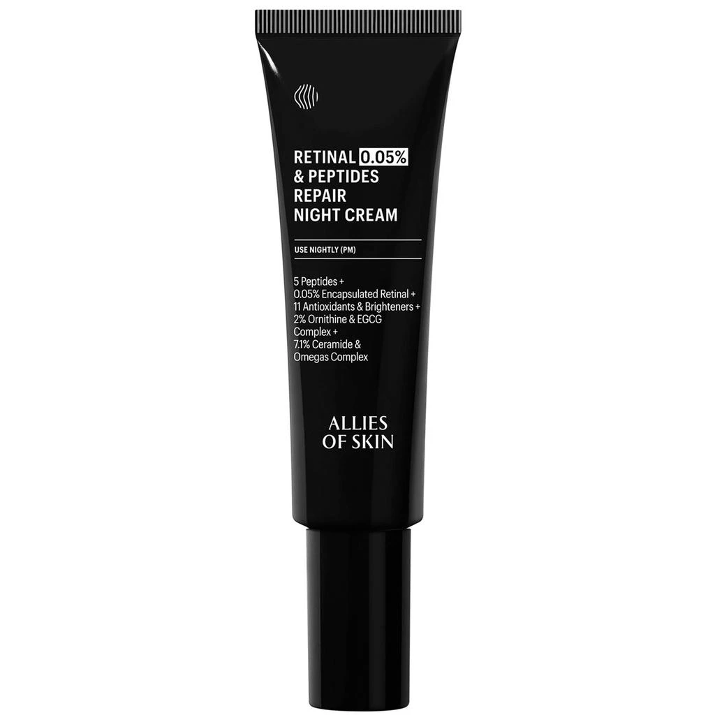 Allies of Skin Allies of Skin Retinal 0.05% & Peptides Repair Night Cream 48ml 1