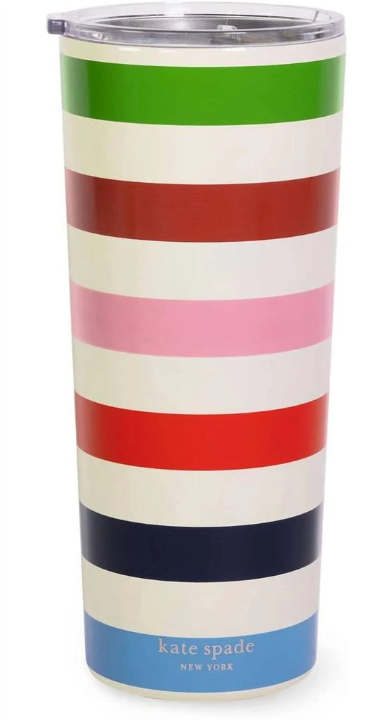 Kate Spade Kate Spade - Stainless Steel Tumbler, Adventure Stripe