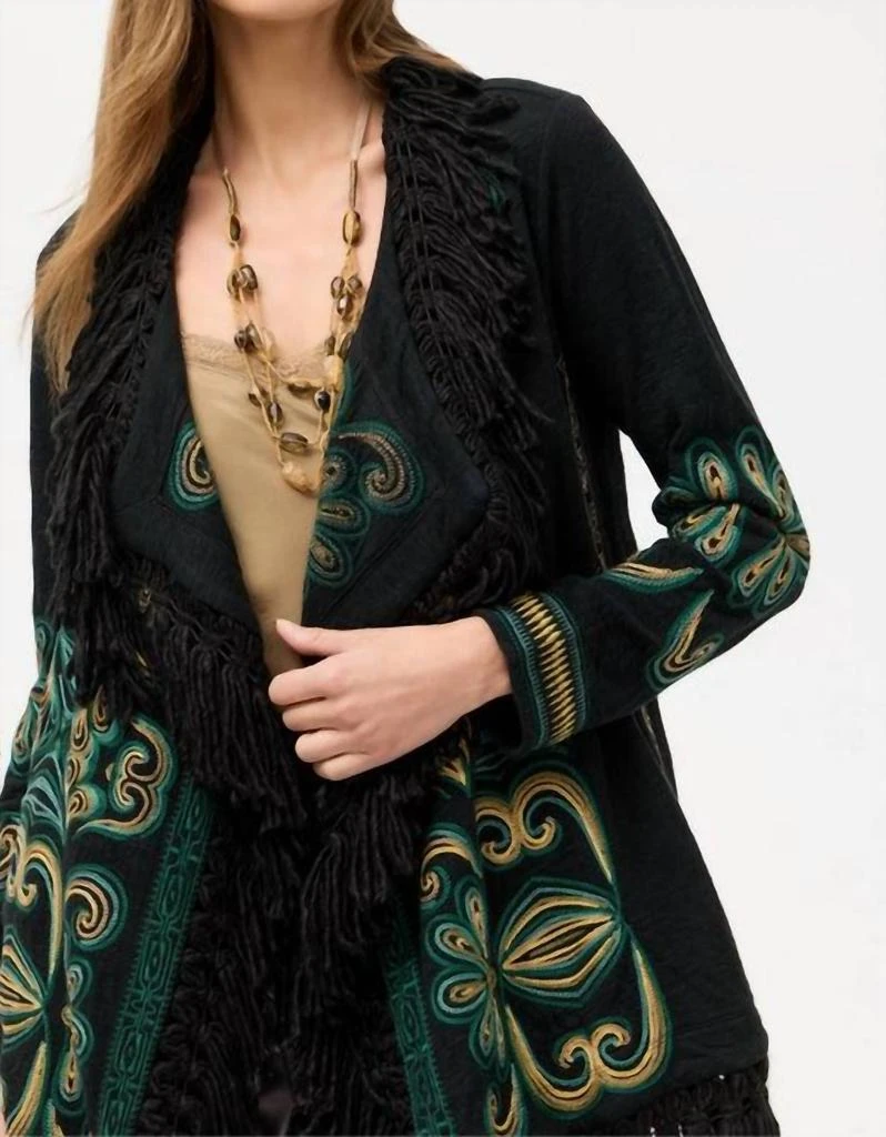 Johnny Was Johnny Was - BIYA DRAPED SWEATER 4