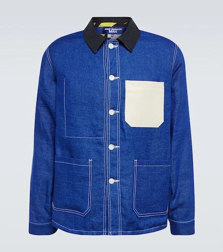 Junya Watanabe x Roy Lichtenstein linen and cotton jacket 1
