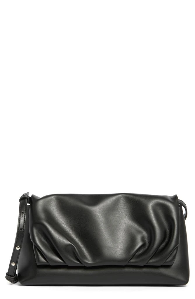 BCBG Pleated Flap Shoulder Bag