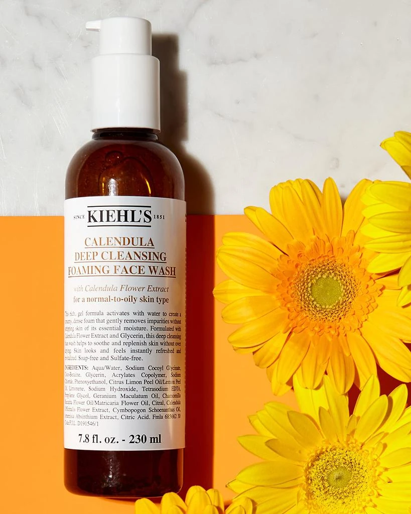 Kiehl's Calendula Deep Cleansing Foaming Face Wash 4
