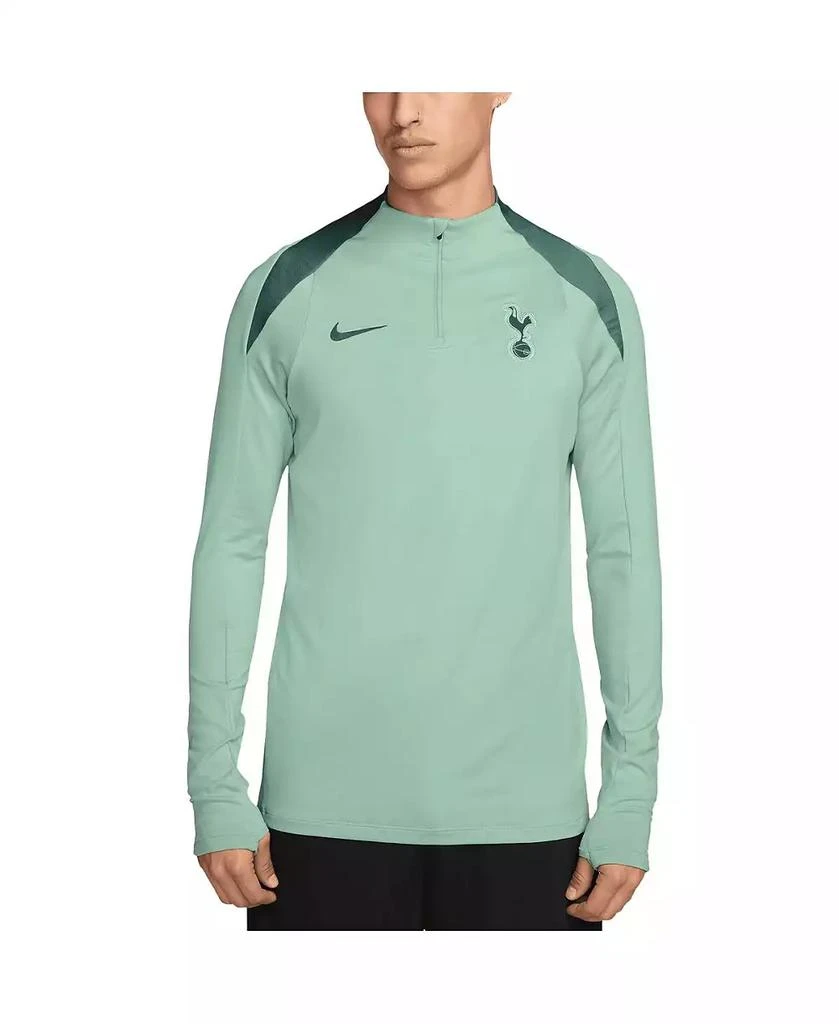 NIKE Men's Green Tottenham Hotspur 2024/25 Third Strike Drill Performance Quarter-Zip Pullover Top 1