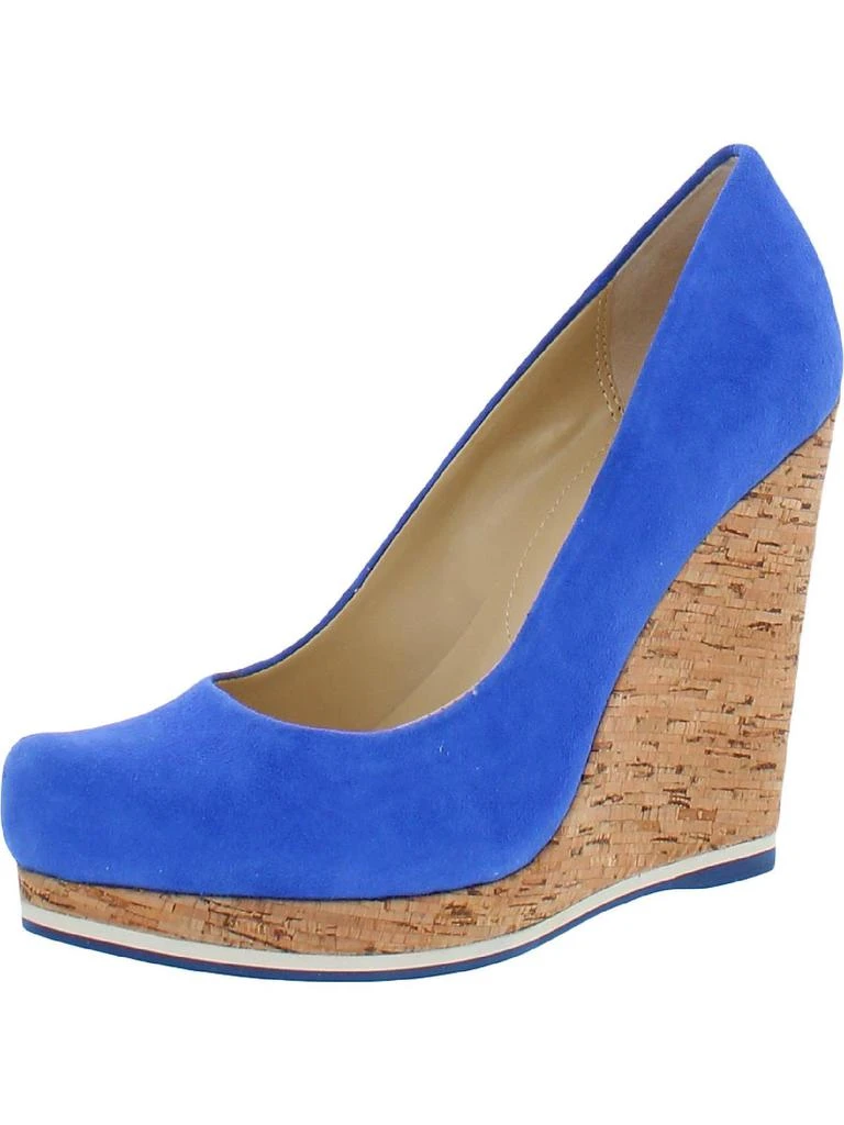 Luxury Rebel Selma Womens Slip On Closed Toe Wedge Heels