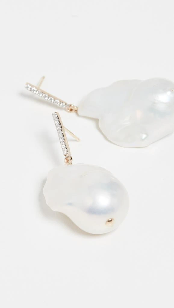 MATEO 14k Gold Baroque Pearls and Diamond 3