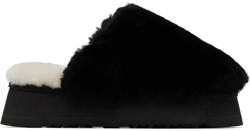 Mou SSENSE Exclusive Black Slippers 1