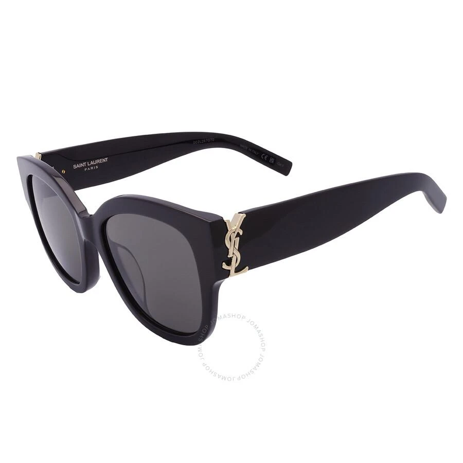 Saint Laurent Grey Butterfly Ladies Sunglasses SL M95/F 001 56 3