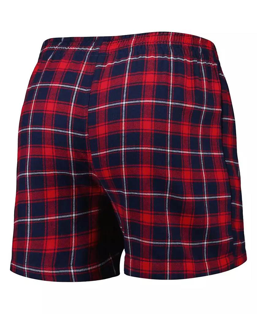 Concepts Sport Men's Navy and Red New England Patriots Ledger Flannel Boxers