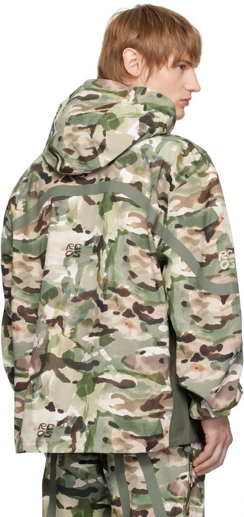 RCOS Khaki Taped Seam Shell Jacket 3