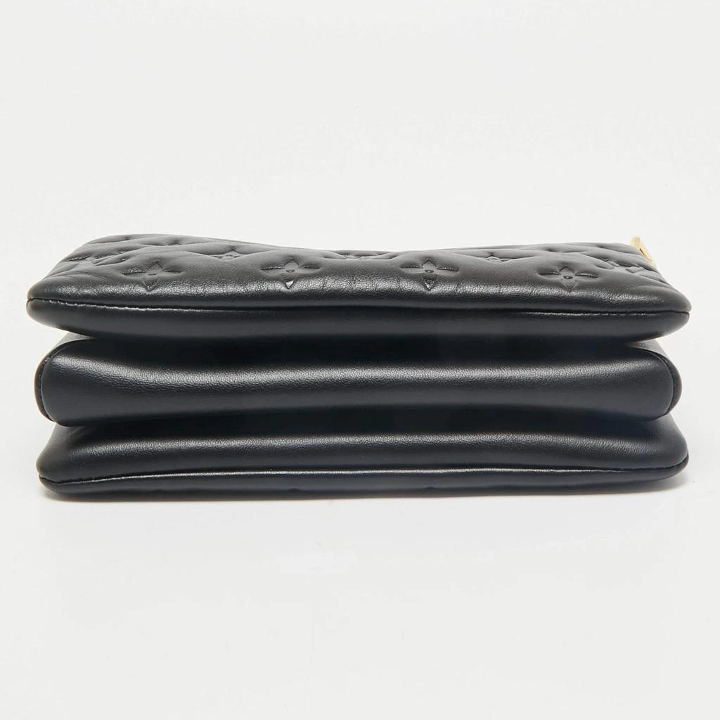 Louis Vuitton Louis Vuitton Black Monogram Embossed Puffy Leather Coussin BB Bag 6