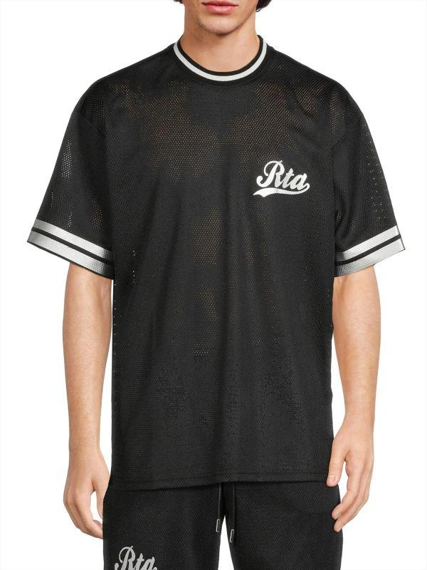 RTA Colin Logo Knit T-Shirt 1