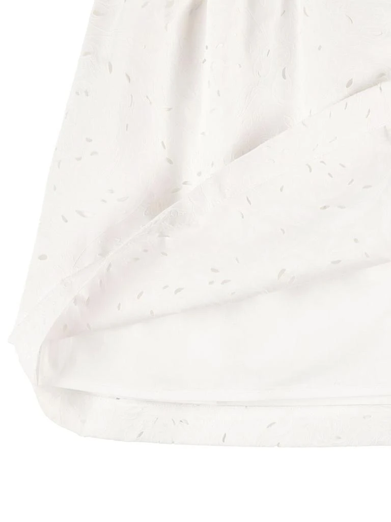 Versace Barocco Poplin Eyelet Lace Dress 3