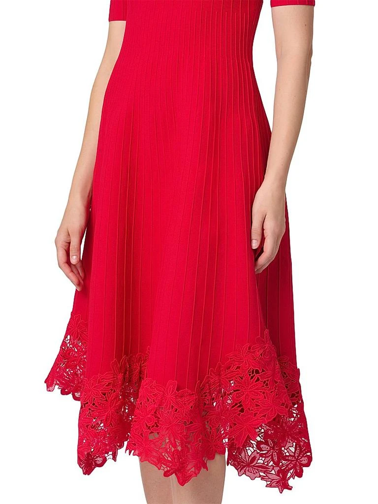 fitted dress and sneakers Amsale Evening Dress P520S