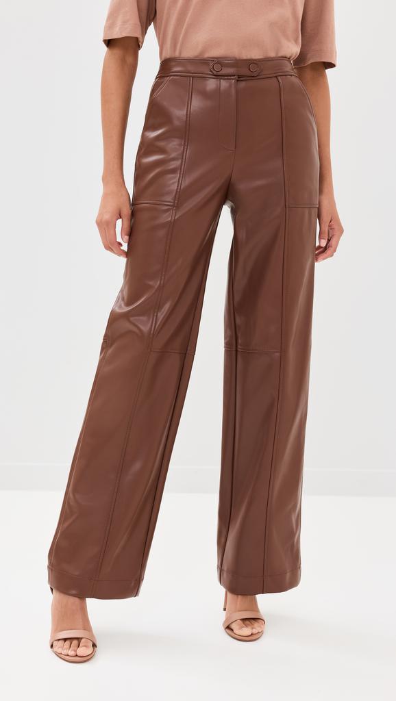 SIMKHAI Mackenzie Straight Leg Pants