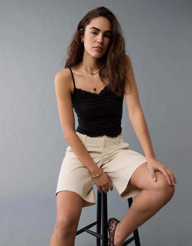 AE AE Cinch Front Lace Cami 1
