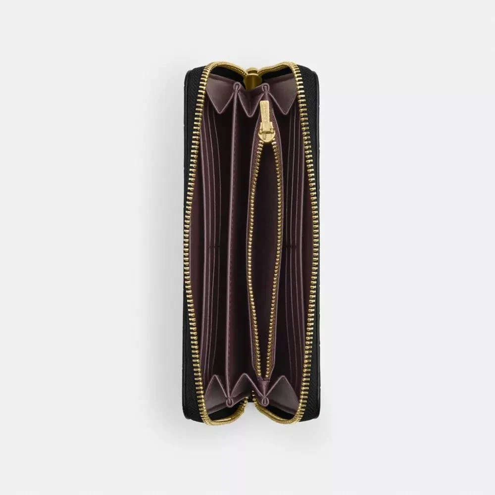 Coach Long Zip Around Wallet 2