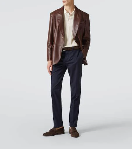 Brunello Cucinelli Knitted cotton polo shirt 2