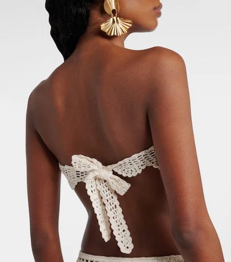 ANNA KOSTUROVA Cotton crochet crop top 5