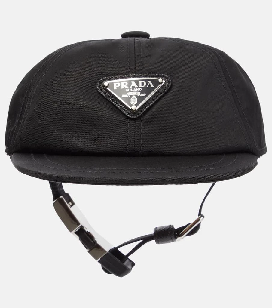 Prada Re-Nylon dog baseball cap Hats Free Shipping BeyondStyle