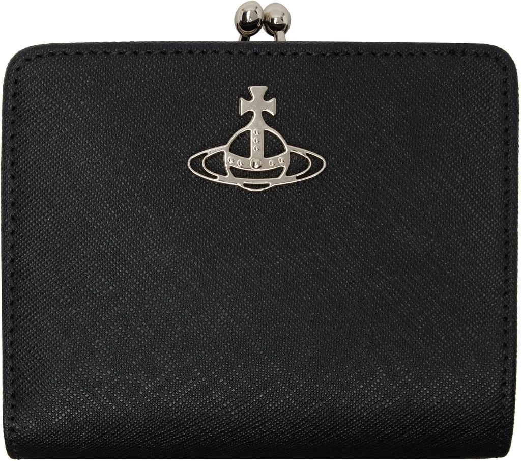Vivienne Westwood Black Leather Wallet