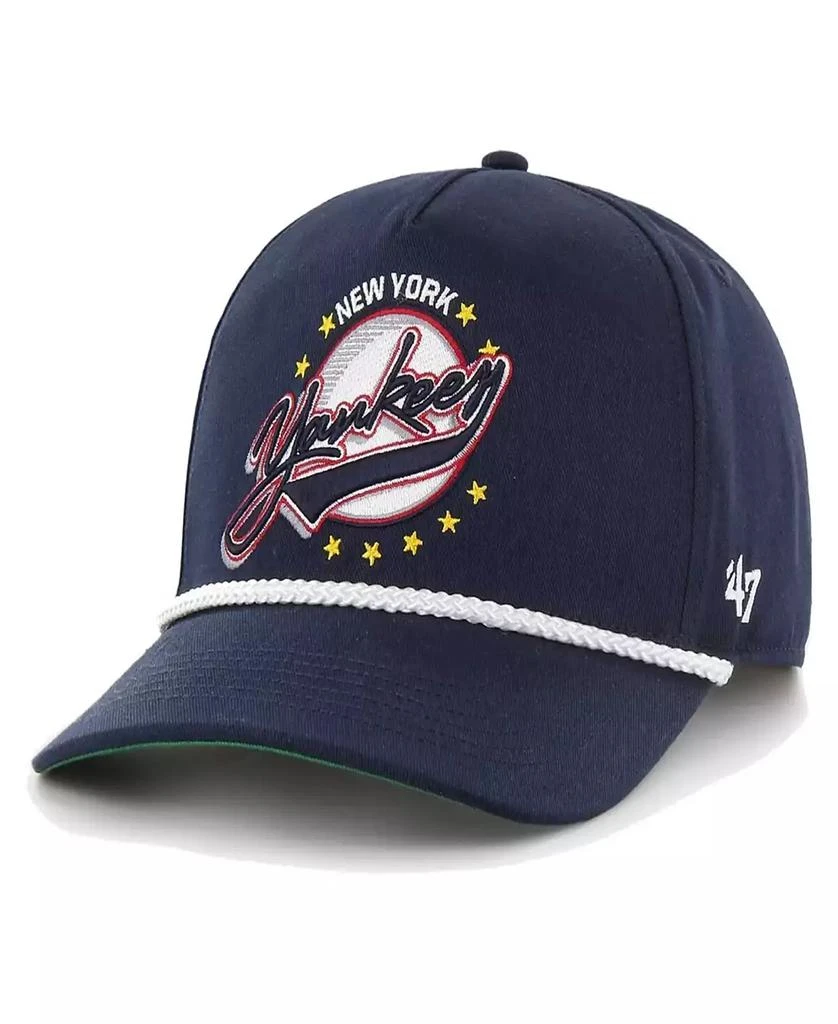 47 Brand 47 Brand Men's Navy New York Yankees Wax Pack Collection Premier Hitch Adjustable Hat 1