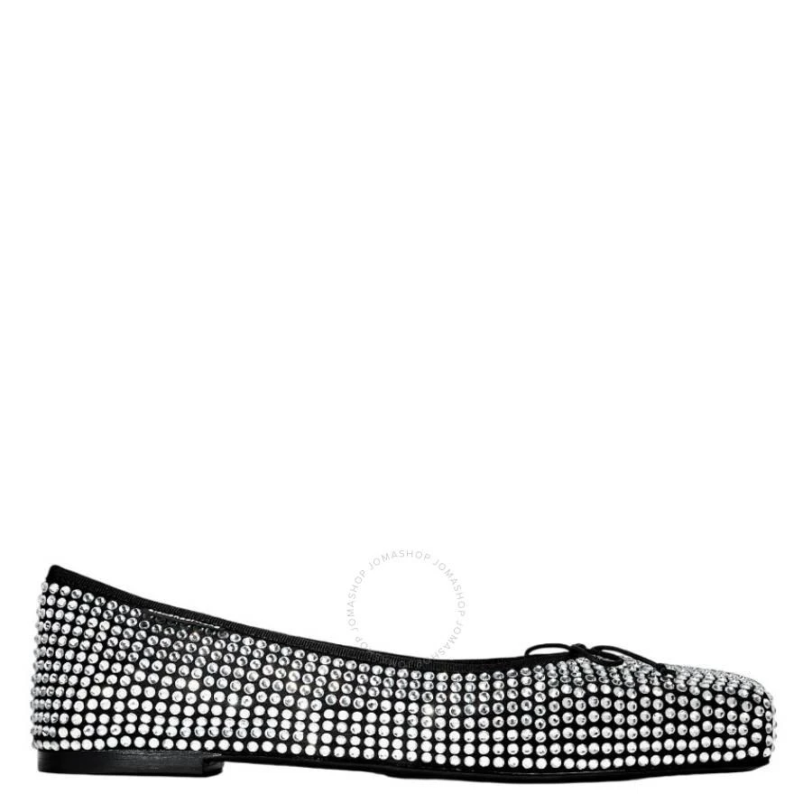 Alexander Wang Billie Crystal-Embellished Ballet Flats