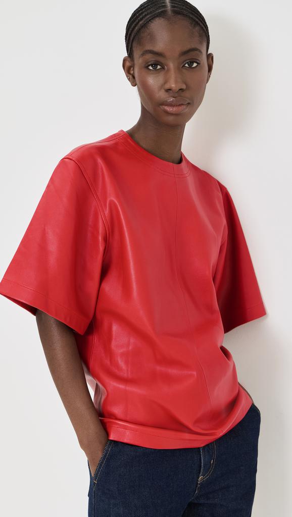 CO Oversized Leather Shirt