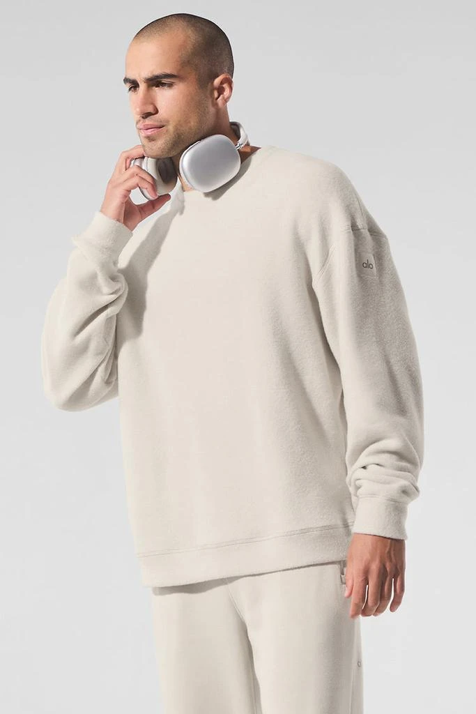 Alo Triumph Restore Crew Neck Sweatshirt - Bone 4