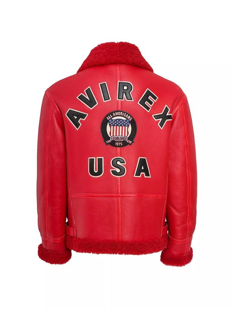 Avirex Icon Shearling Jacket 3