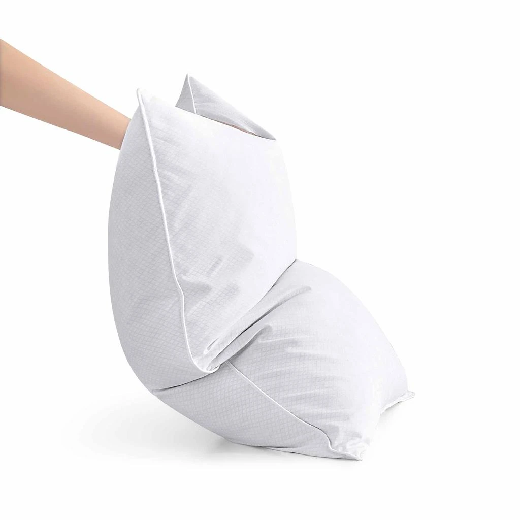 Puredown PCM TECH Cooling Pillow Set of 2 Grey Goose Down Feather Bed Pillows 3
