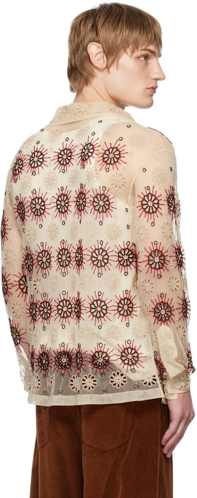 BODE Off-White Solarium Long Sleeve Shirt 3