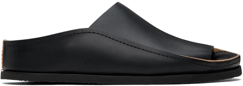 Lemaire Black Fussbett Sandals 1