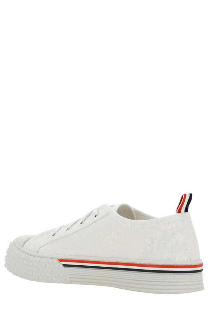 Thom Browne Thom Browne Stripe Trimmed Low-Top Sneakers 3