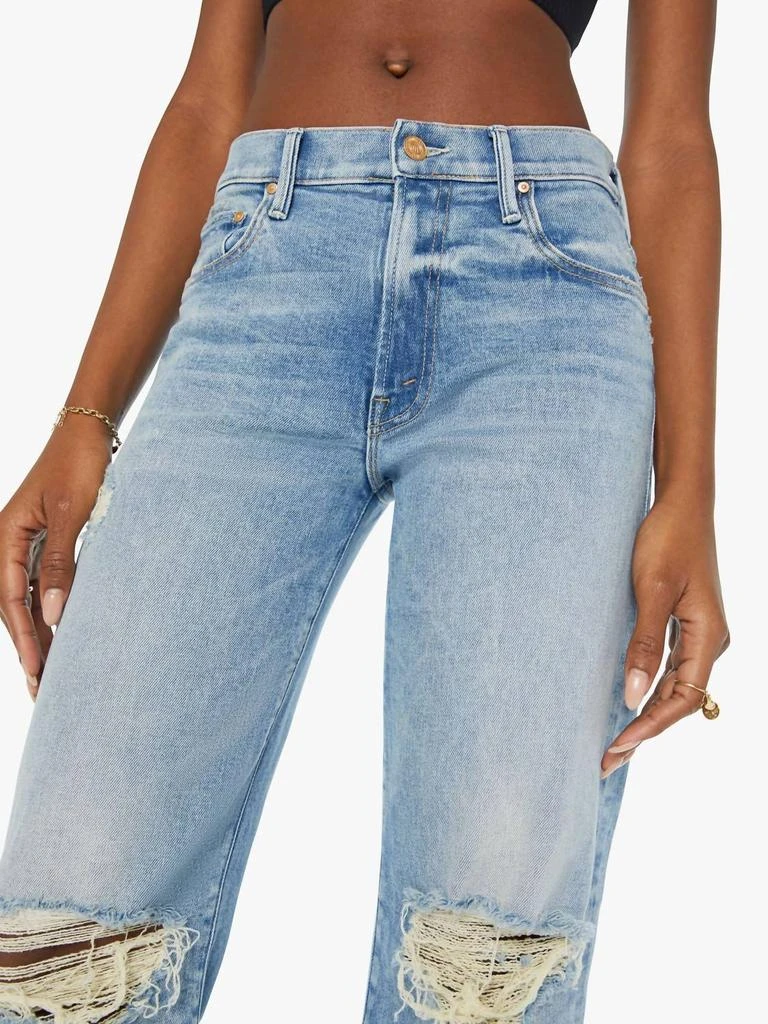 MOTHER Mid Rise Maven Sneak Jean In Peak-A-Boo 4