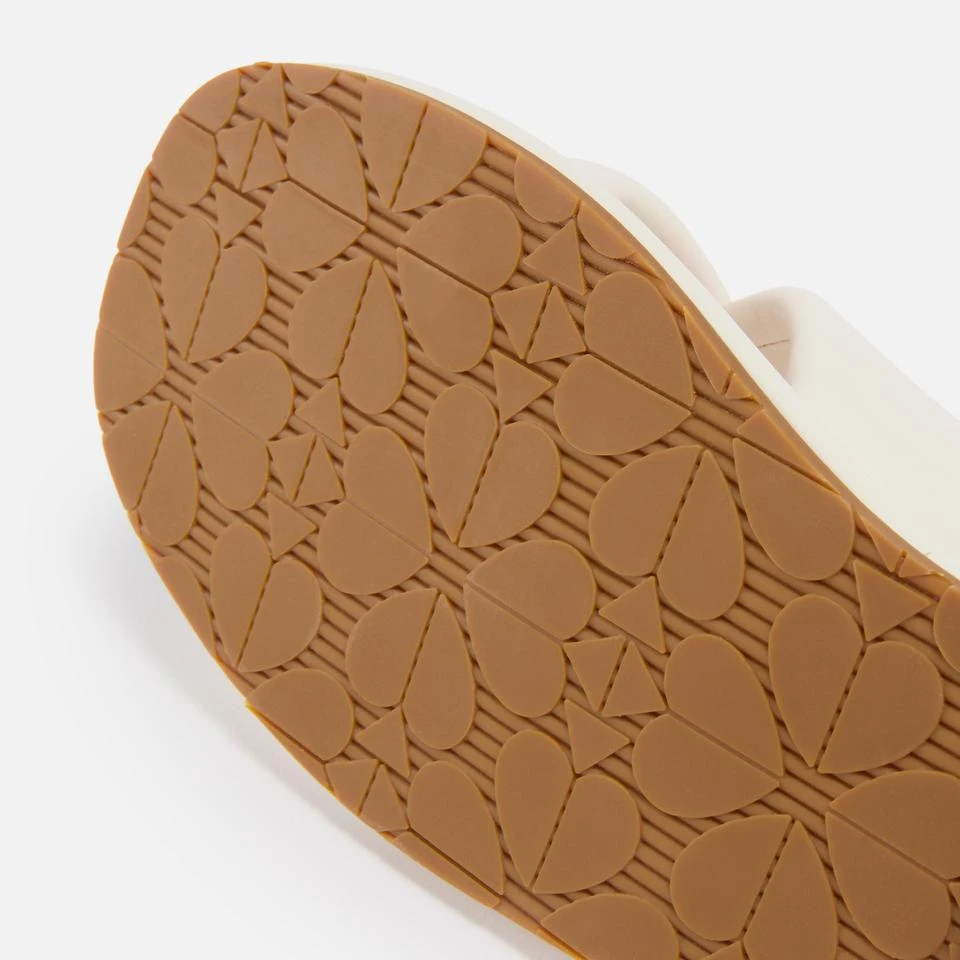 Kate Spade KATE SPADE NEW YORK WOMEN'S RIO FAUX LEATHER SLIDERS 4